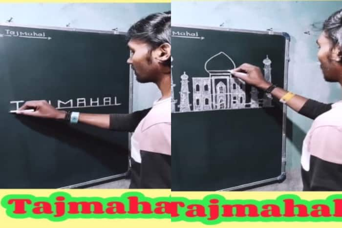 Viral: Artist Draws A Sketch of Taj Mahal From The Monuments Spelling ...