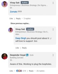 Zomato Customer Unveils Food Delivery Scam; CEO Deepinder Goyal Responds