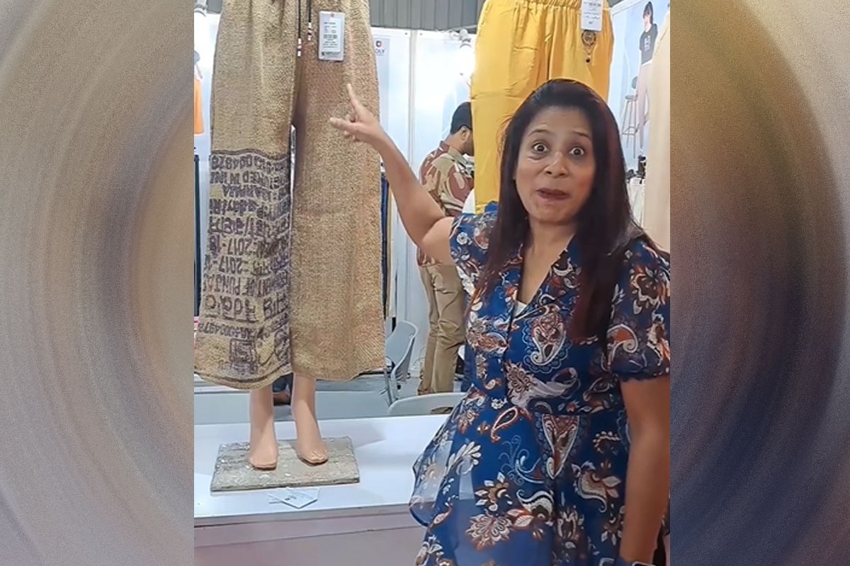 Would You Buy These Jute Bag Pants For ₹60,000? | Newsmo - YouTube