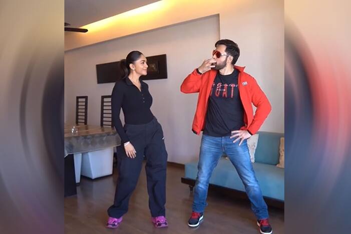 Virales Video: Mrunal Thakur-Emraan Hashmi führt den Hook-Step von „Mein Khiladi“ auf, Fans genießen den verrückten Crossover – Ansehen