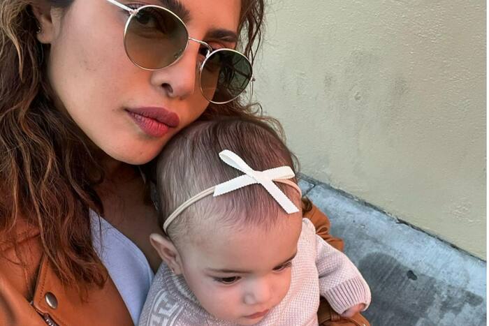 Priyanka Chopra Officially Reveals Daughter Malti’s Face With Sunday Morning Selfie