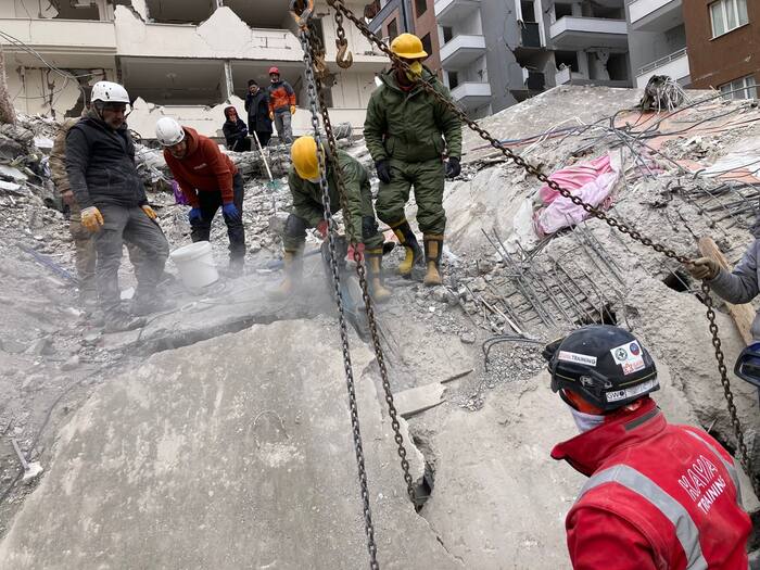 The operation was undertaken in Nurdagi town of Gaziantep province along with Turkish army personnel, the NDRF spokesperson said.