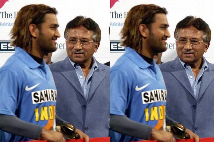When Pervez Musharraf became crazy about Mahendra Singh Dhoni's hairstyle, said you look good in this haircut, don't cut long hair