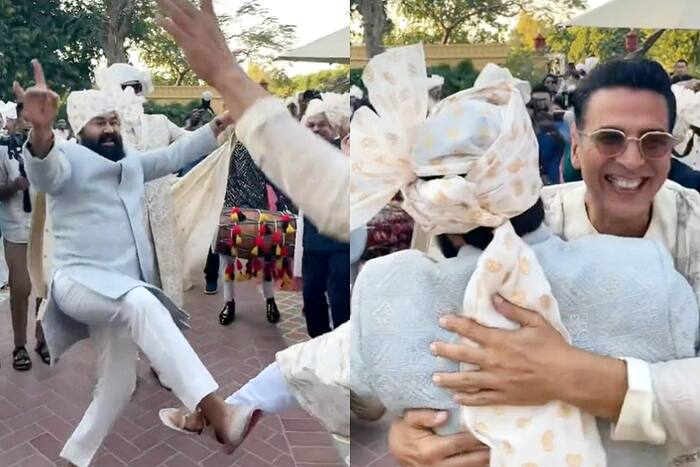 Akshay Kumar And Mohanlal Do The Bhangra at a Wedding And Internet Calls it The Favourite Moment - Watch Viral Video