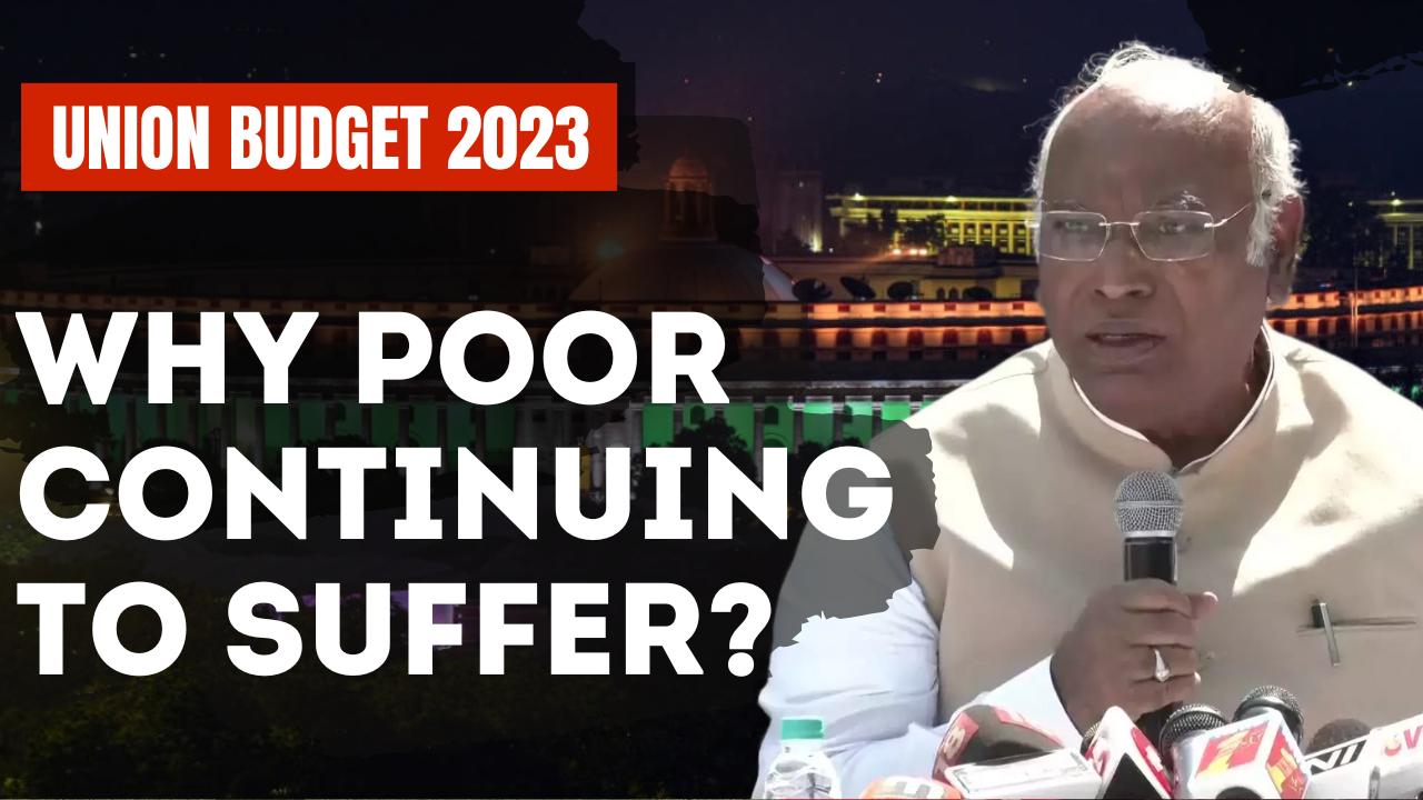 Budget 2023 Congress Attacks PM Modi Government Ahead Of Union Budget