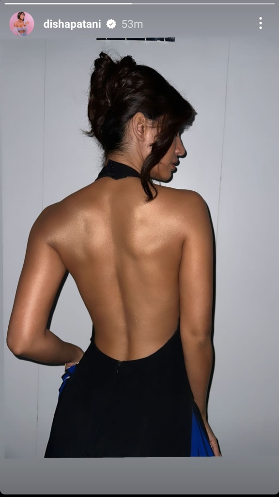 Disha Patani Raises Mercury as She Flaunts Her Sexy Back in Hot Black Dress, See Pics 