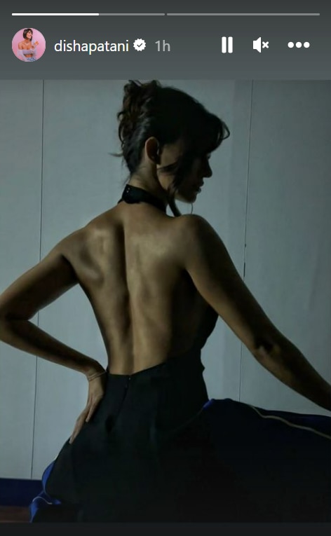 Disha Patani Raises Mercury as She Flaunts Her Sexy Back in Hot Black Dress, See Pics 