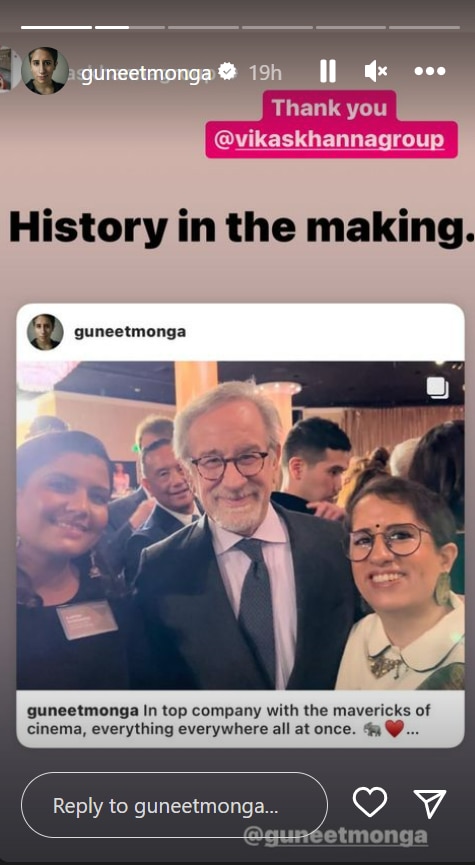 Oscars 2023 Luncheon: Ali Fazal-Guneet Monga Pose With Tom Cruise And Steven Spielberg, Call it 'Proudest Moment'