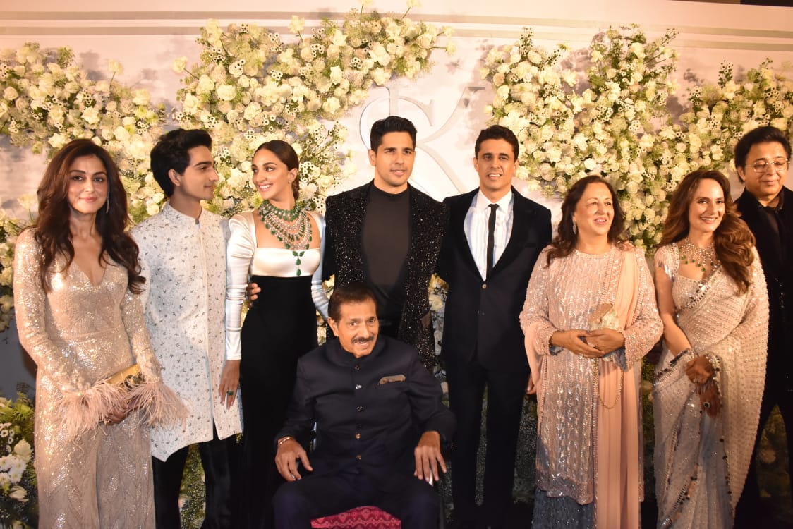 Kiara Advani - Sidharth Malhotra Reception Look: Newlyweds Give Modern ...