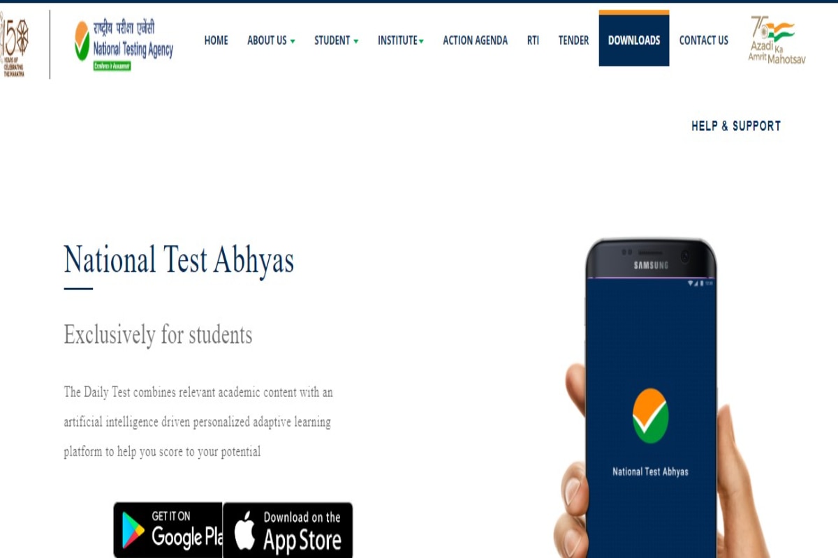 JEE Main 2023: Free Mock Test Available On National Test Abhyas App ...