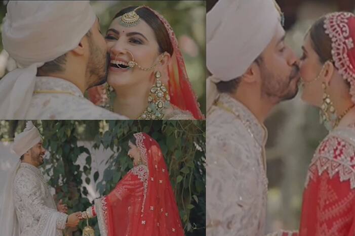Shivaleeka Oberoi-Abhishek Pathak Share Romantic Video From Their Fairytale Wedding: 'If it is Meant to be...' - Watch