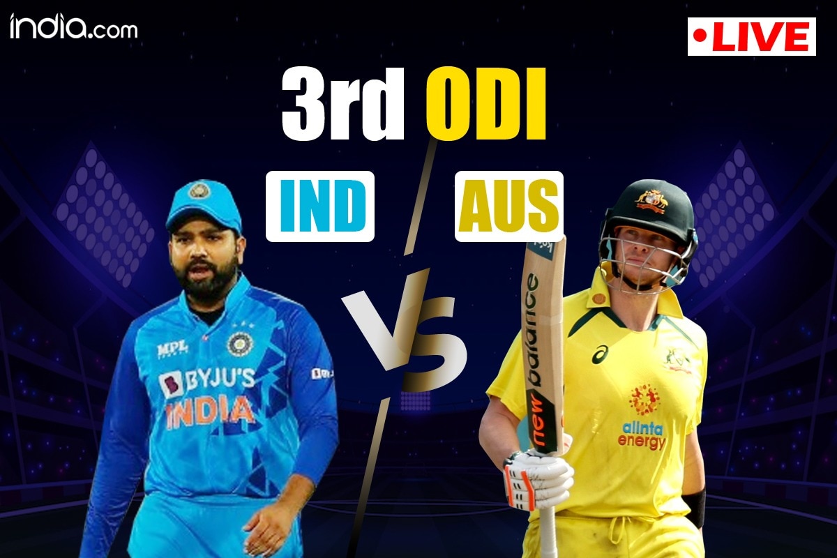 Highlights IND vs AUS 3rd ODI Score Australia Beat India By 21 Runs, Clinch Series 2-1