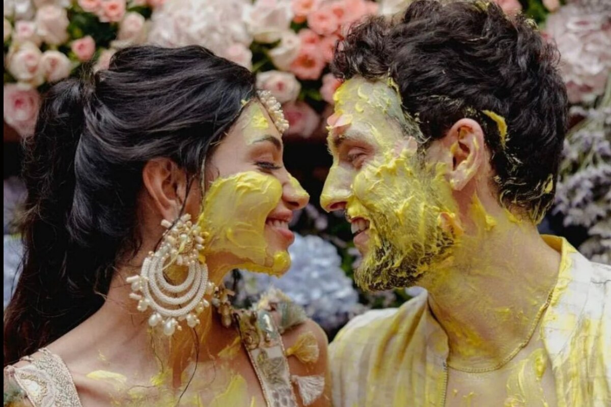 Alanna Panday - Ivor's Dreamy Haldi Ceremony Pics Look Straight Out of Vicco Turmeric Ad