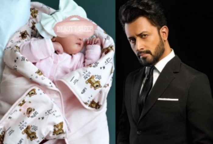 Aslam Raber Atif Aslam Baby Girl : तीसरी बार पिता बने आतिफ असलम, बेटी की फोटो शेयर ...