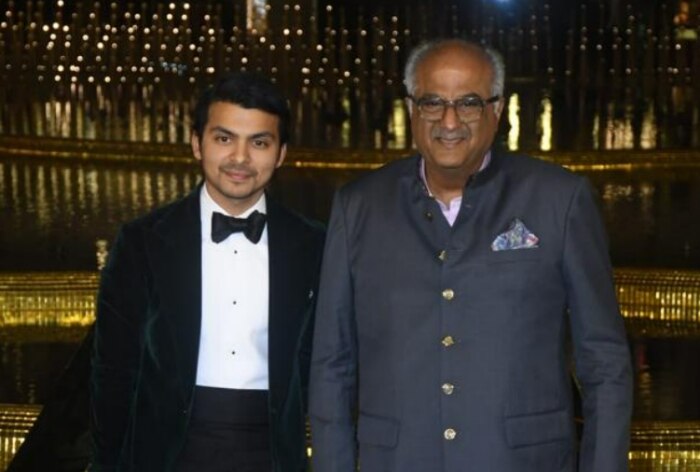 Boney Kapoor posiert mit Janhvi Kapoors angeblichem Freund Shikhar Pahariya, Fans fragen „Rishta Pakka?“
