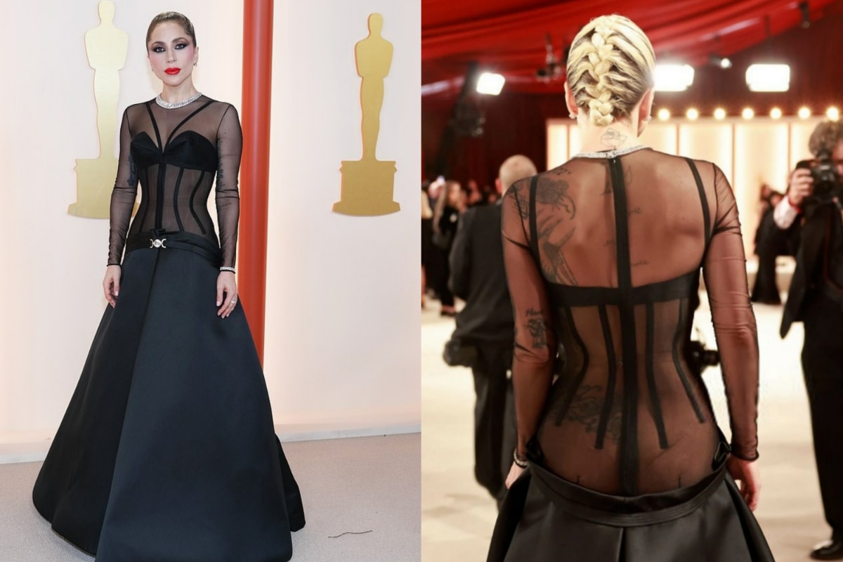 Lady gaga dress shop at the oscars