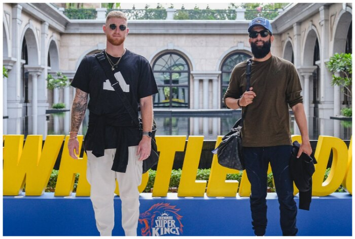 Ben Stokes, Ben Stokes bei CSK, Ben Stokes erster Tag bei CSK, Ben Stokes in IPL, Ben Stokes schlägt Sechser für CSK, Ben Stokes IPL Schlagstatistik, Ben Stokes IPL Statistiken, Ben Stokes Schlag in IPL, Ben Stokes spielt für CSK , Chennai Super Kings kaufen Ben Stokes, IPL, IPL 2023, indische Premier League,