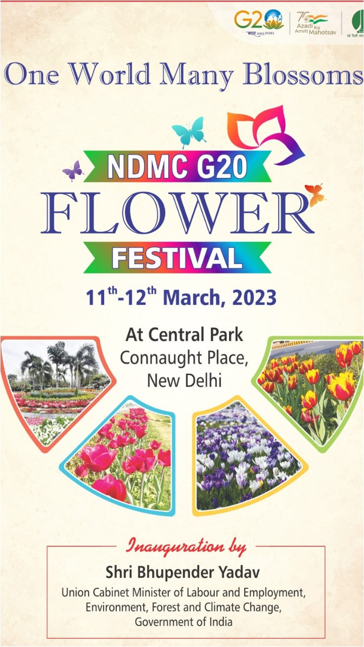 G20 Flower Festival Inaugurated in Delhi