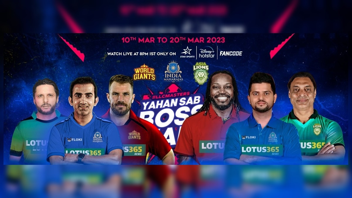 Legends League Cricket (LLC 2023) LIVE Streaming Full Schedule, Teams, Full Squads, When And Where To