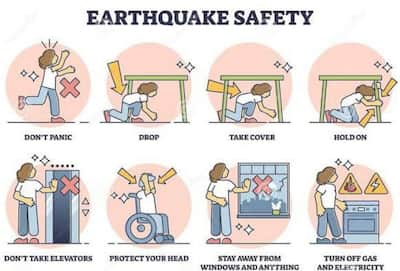 Instagram: Secure Your Space! During an earthquake, shaking can