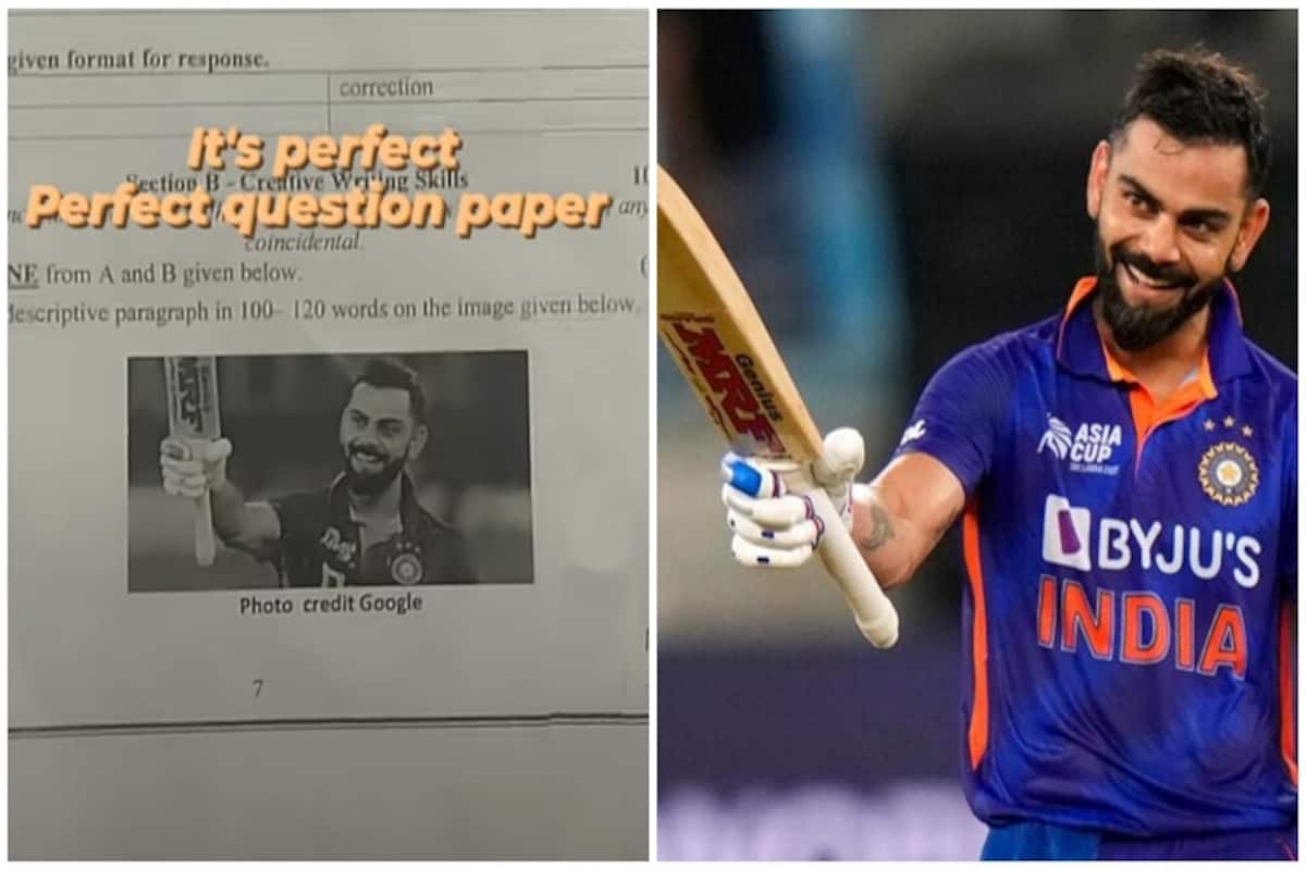 Virat Kohli's Picture in Class 9 English Exam Paper Goes VIRAL ...