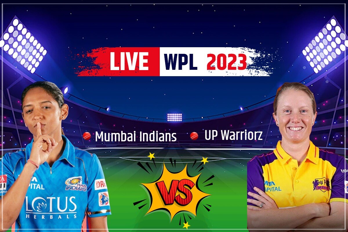 Mumbai Indians gegen UP Warriorz, Mumbai Indians gegen UP Warriorz WPL 2023, Mumbai Indians gegen UP Warriorz Live-Spiel, Mumbai Indians gegen UP Warriorz live, Mumbai Indians gegen UP Warriorz Live-Streaming, Mumbai Indians gegen UP Warriorz WPL 2023 live, Mumbai Indians gegen UP Warriorz WPL live, Mumbai Indians gegen UP Warriorz Live-Score, Mumbai Indians gegen UP Warriorz spielen XIs, Mumbai Indians Frauen gegen UP Warriorz Frauen, MI-W gegen UP-W, MI-W gegen UP-W Live, MI-W gegen UP -W Live Score, MI-W vs. UP-W Live-Updates, MI-W vs. UP-W Live-Bilder, MI-W vs. UP-W Live WPL, MI-W vs. UP-W Live-Streaming, MI-W vs. UP -W WPL live, MI-W vs. UP-W WPL 2023 live, MI-W vs. UP-W WPL Live-Cricket, WPL 2023 Live-Streaming, WPL 2023 Live-Updates, WPL 2023 Live-Online-Streaming, WPL 2023-Zeitplan, WPL 2023-Timings , WPL 2023 Kader, Mumbai Indians vs UP Warriorz, Women's Premier League, Cricket News, BCCI, WPL 2023, Harmanpreet Kaur, Amelia Kerr, Saika Ishaque, Alyssa Healy, Deepti Sharma, Hayley Matthews,