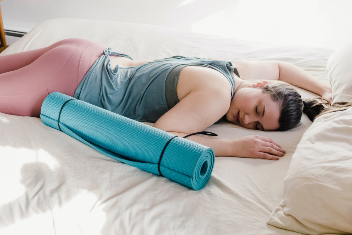 Sleeping Yoga Asanas that can Help in Treating Insomnia