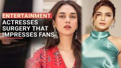 Kriti Sanon’s Nose Job Is Loved By Netizens ! List Of Actresses Who Impressed Fans With Their Plastic Surgeries | Watch Video