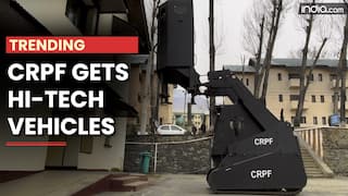 Terrorists’ nightmare! CRPF Introduces Hi-Tech Vehicles To Fight Cross-Border Terrorism - Watch Video