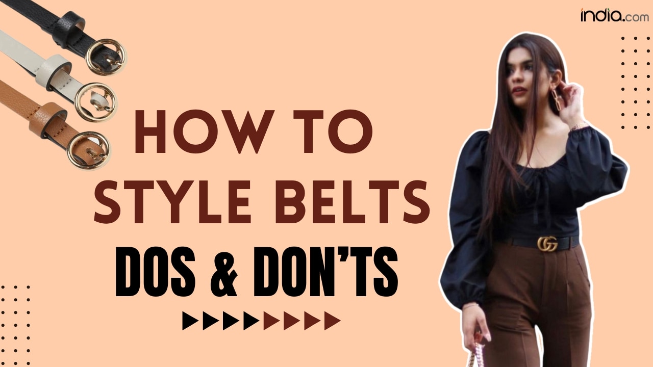 How To Style Belts : Dos & Don’ts - TodaysChronic.com