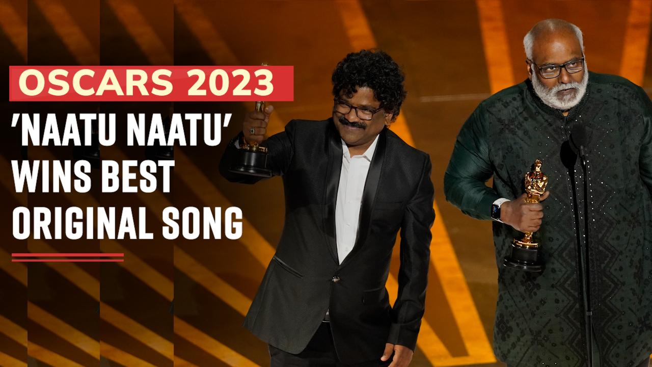 Oscars 2023 Proud Moment For India ! RRRs Naatu Naatu Wins Best