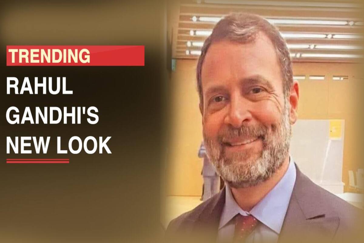 Rahul Gandhi New Look With Trimmed Beard And Short Hair Impresses People | Watch Video Rahul Gandhi New Look With Trimmed Beard And Short Hair Impresses People | Watch Video