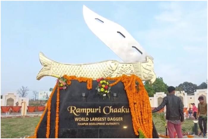 लंबाई 20 फीट, चौड़ाई ढाई फीट: चौराहे पर स्थापित हुआ दुनिया का सबसे बड़ा ...