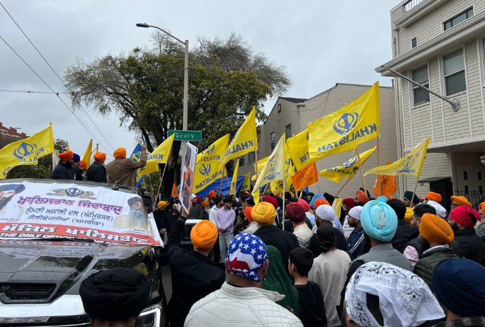 After London, Khalistan Supporters Attack Indian Consulate In San Francisco; Fresh Visuals Emerge