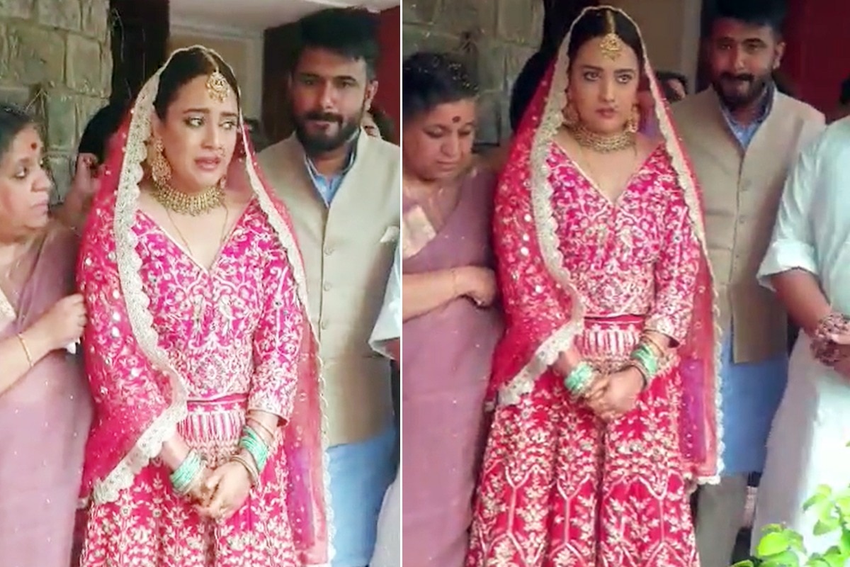 Swara Bhaskar's Father Posts Sly Humour as She Breaks Down at Her Bidaai Ceremony: 'Emotional Moment For a Khadus Dad'