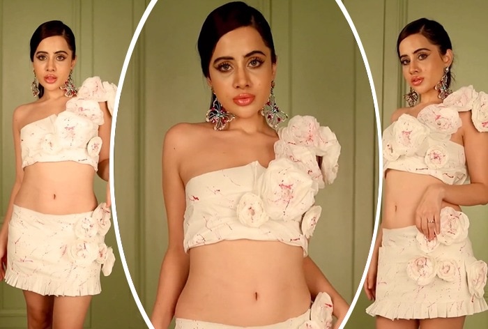 Urfi Javed Stuns in Hot Dress Made of Toilet Paper in Bold Reel Watch