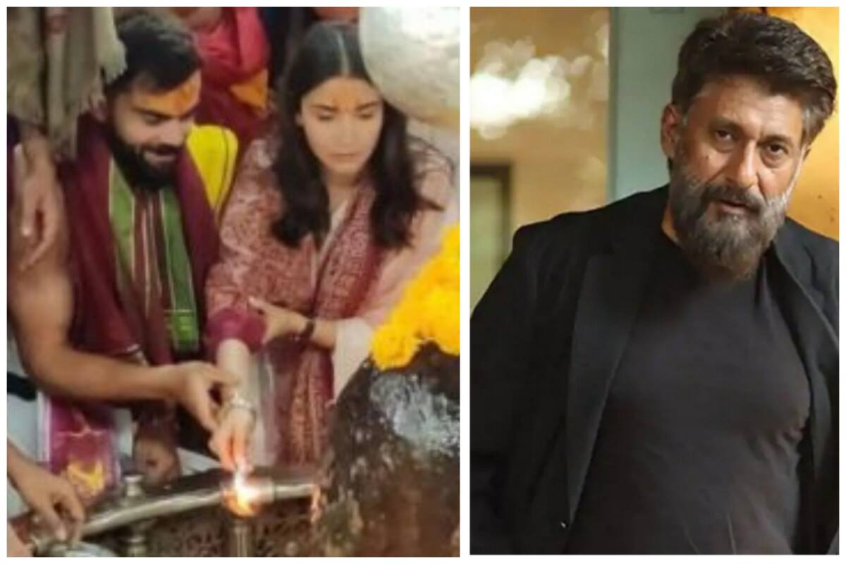 Virat Kohli and Anushka Sharma visit the Mahakaleshwar Jyotirlinga