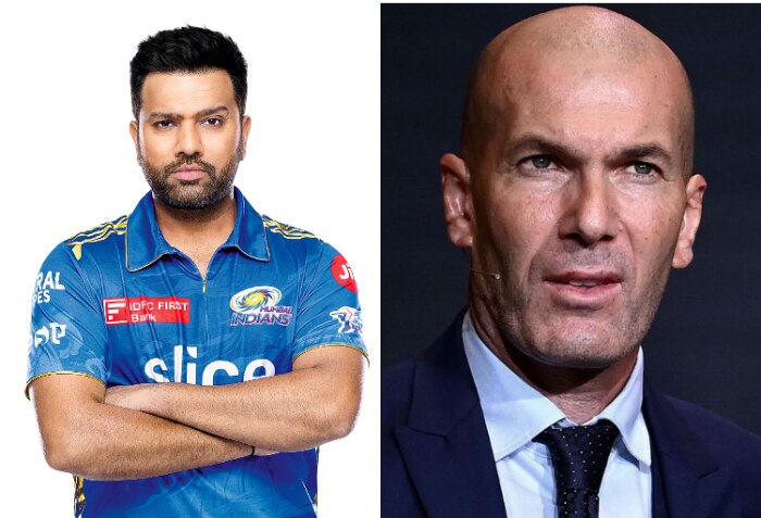 IPL, IPL 2023, MI, Mumbai-Indianer, Rohit Sharma, Rohit Sharma MI, Rohit Sharma Mumbai-Indianer, Rohit Sharma über Zinedine Zidane, Zinedine Zidane, Zinedine Zidane News