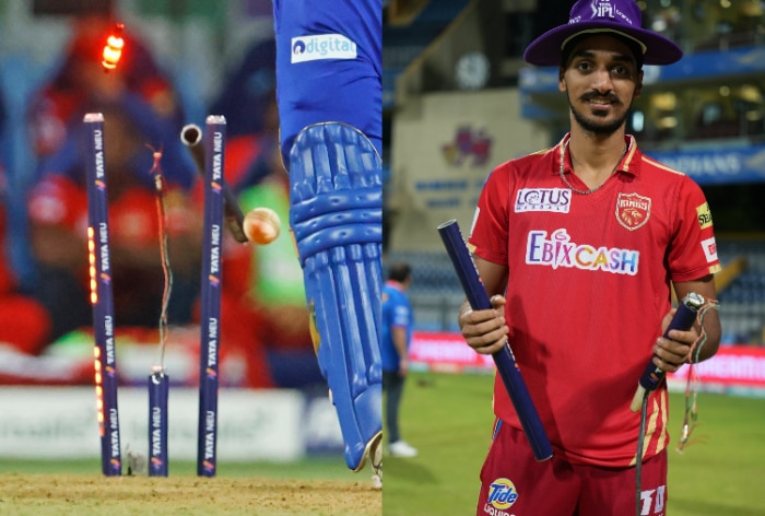 Arshdeep Singh, Arshdeep Singh bowling, Arshdeep Singh bowling in IPL, Arshdeep Singh yorkers, Arshdeep Singh yorkers in IPL 2023, Arshdeep Singh breaks stumps, Arshdeep Singh vs Mumbai Indians, MI vs Punjab Kings, Mumbai Indians vs Punjab Kings, IPL 2023,