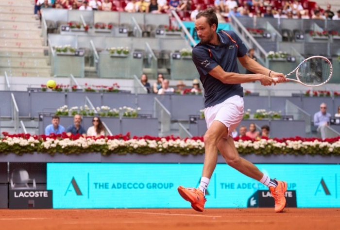 Madrid Open: Daniil Medvedev startet seine Kampagne mit einem Sieg gegen Andrea Vavassori