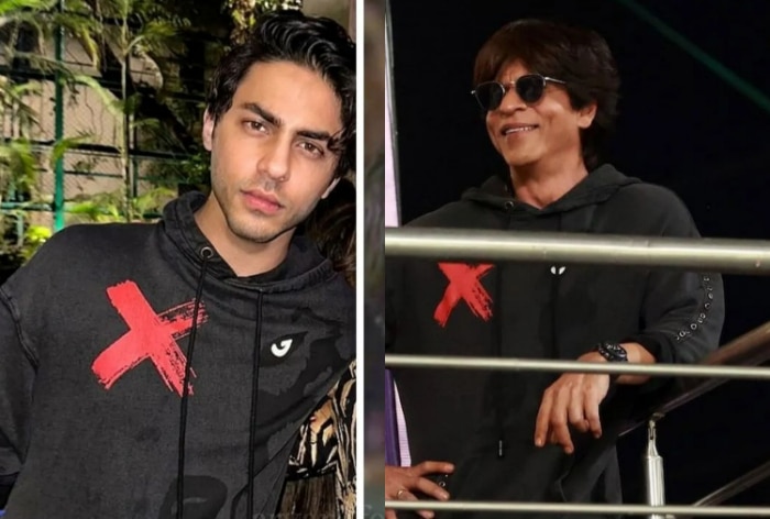 Shah Rukh Khan Wears Aryan Khan Hodie At Kkr Vs Rcb Ipl Match And The Internet Cant Stop Gushing 