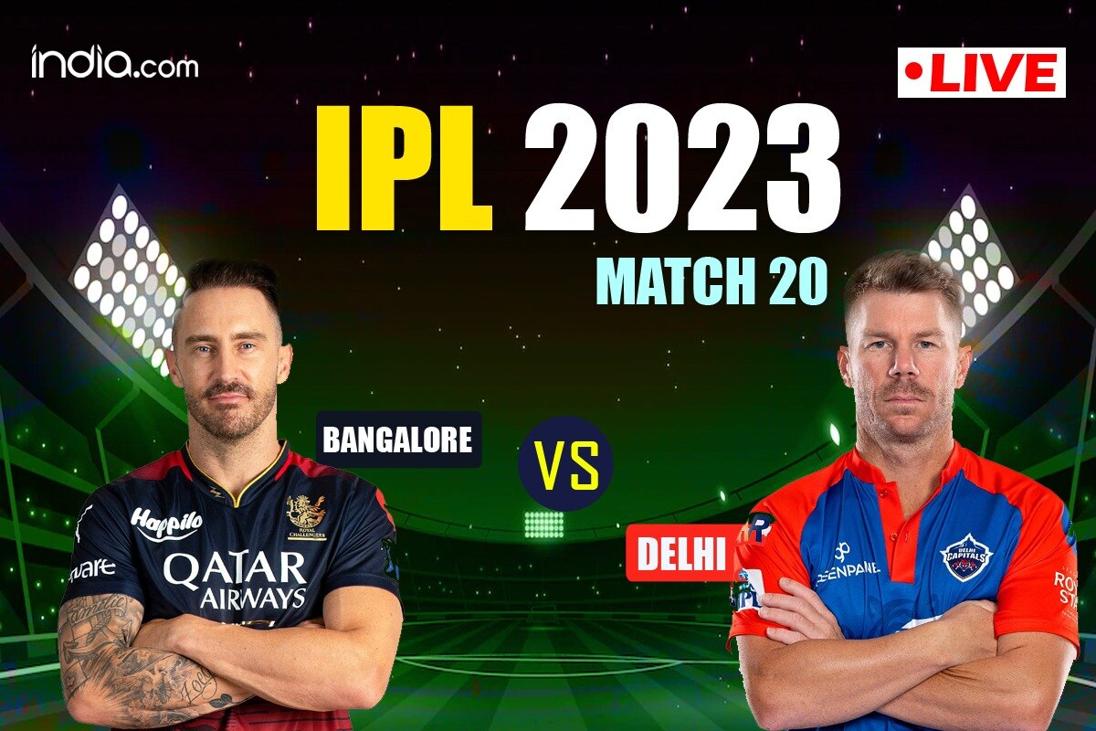 RCB vs DC, IPL 2023 HIGHLIGHTS Delhi Capitals Slump To Fifth Defeat On The Trot