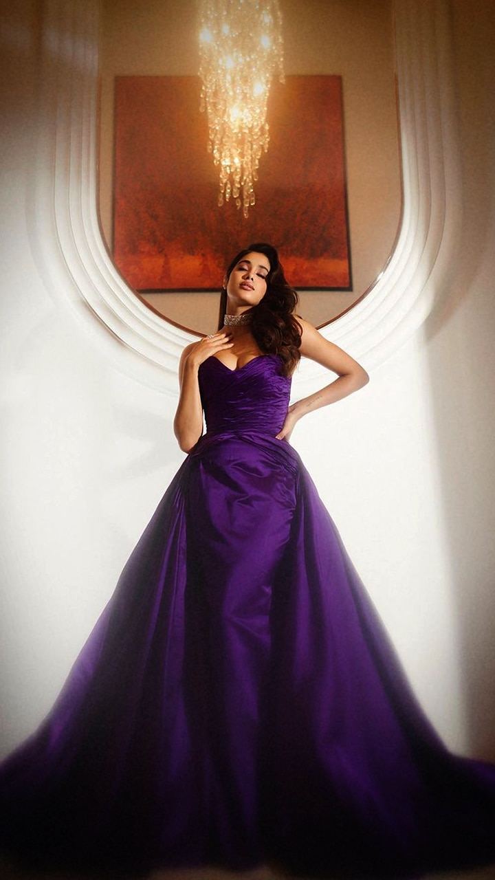 Velvet Sweetheart Ball Gown Satin Wedding Dresses | Ball gowns, Purple ball  gown, Prom dresses ball gown