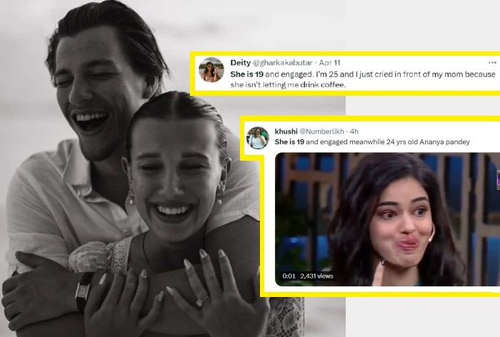 Die 10 besten „Sie ist 19“-Tweets, die die kollektive Stimmung im Internet nach den Verlobungsnachrichten von Millie Bobby Brown zusammenfassen