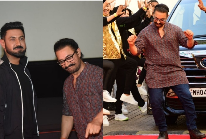 Aamir Does ‘Balle Balle’ With Gippy at Carry On Jatta 3 Trailer Launch, Watch Viral Video