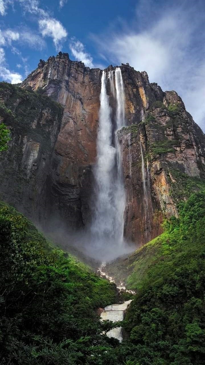 The highest waterfall of online the world is