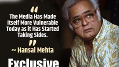 Hansal Mehta: ‘There is no Agenda Behind my Storytelling’ | Exclusive