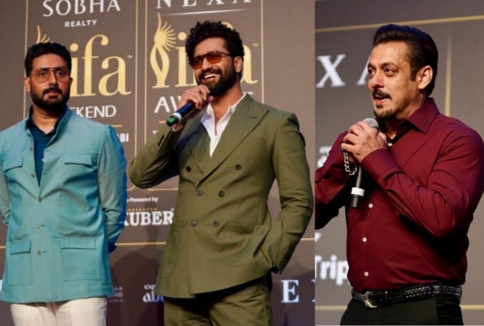IIFA 2023 startet mit Salman Khan, Abhishek Bachchan, Vicky Kaushal und anderen, siehe Bilder von der Pressekonferenz