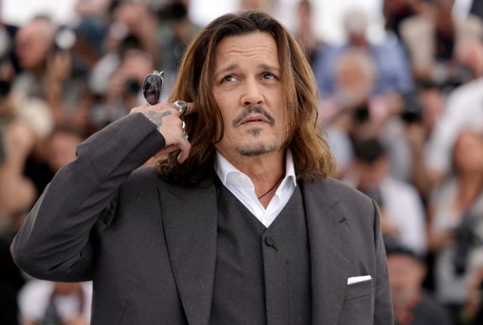 Johnny Depp in Cannes 2023 (Foto von Vianney Le Caer/Invision/AP)
