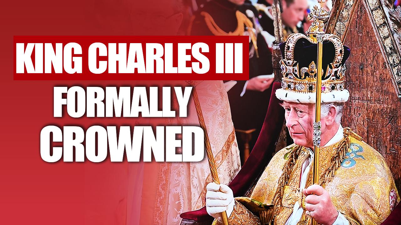 King Charles III Officially Crowned As King Of UK At Westmisnter Abbey ...